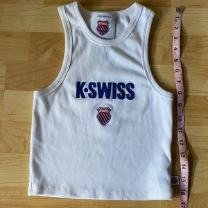 K Swiss Cropped Tank
